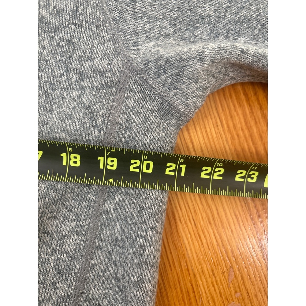 Patagonia Better Sweater 1/4 Zip Pullover Mens Medium Grey Heather Fleece Jacket - Picture 5 of 5